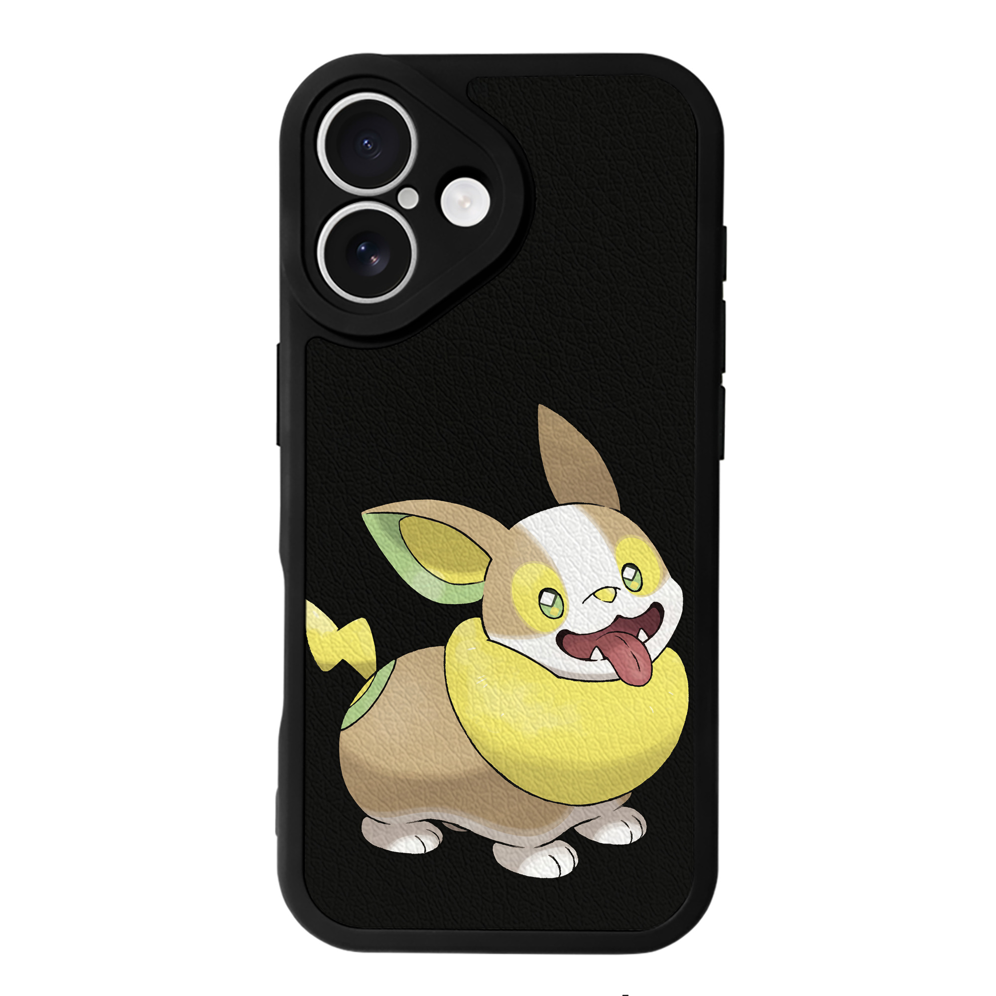 （画像用） ポケットモンスター Pokémon 【iPhone 16シリーズ対応】シリコンスマホケース（レザー調） 材質：シリコン